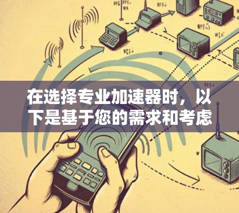 在选择专业加速器时，以下是基于您的需求和考虑因素的分步建议