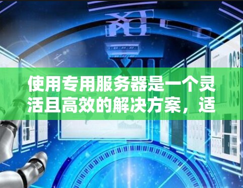 使用专用服务器是一个灵活且高效的解决方案，适合有特定需求的用户。以下是关于专用服务器的详细总结